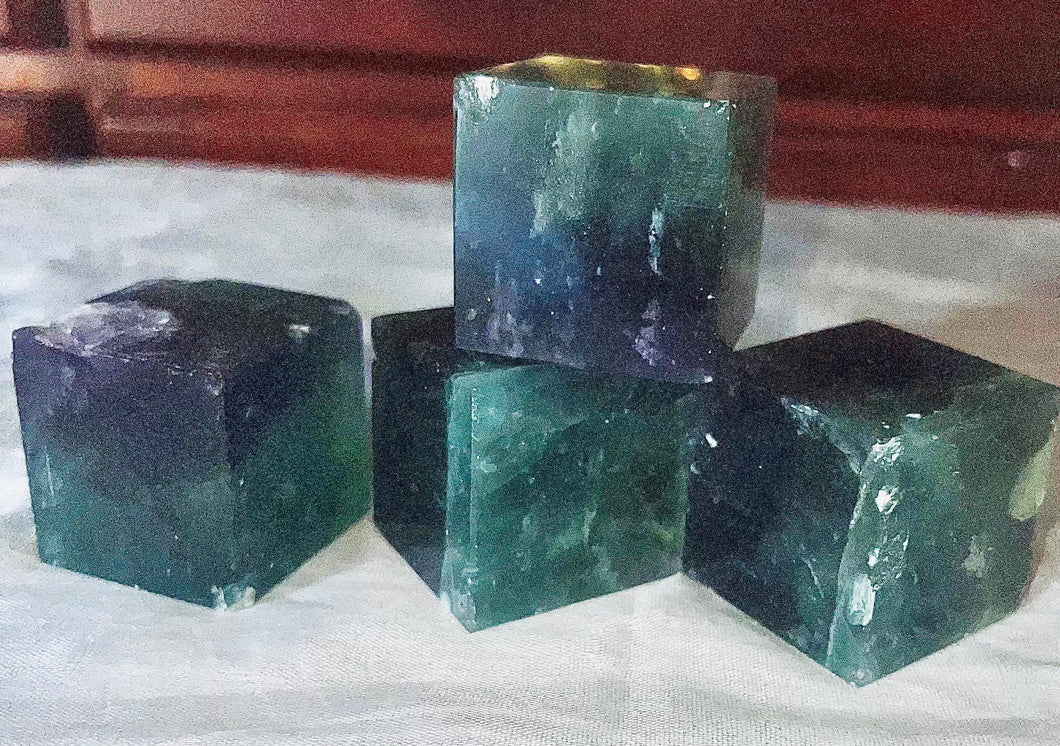 Large Cubed Chinese Fluorite