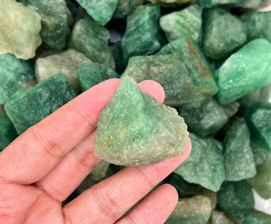 Rough Green Strawberry Quartz