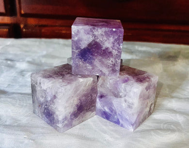 Large cubed Amethyst