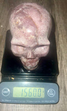 Mica Lepidolite Skull
