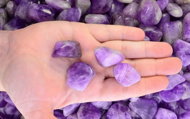 Madagascar Amethyst Tumbles