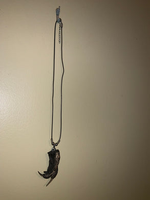 Alligator Foot Necklace